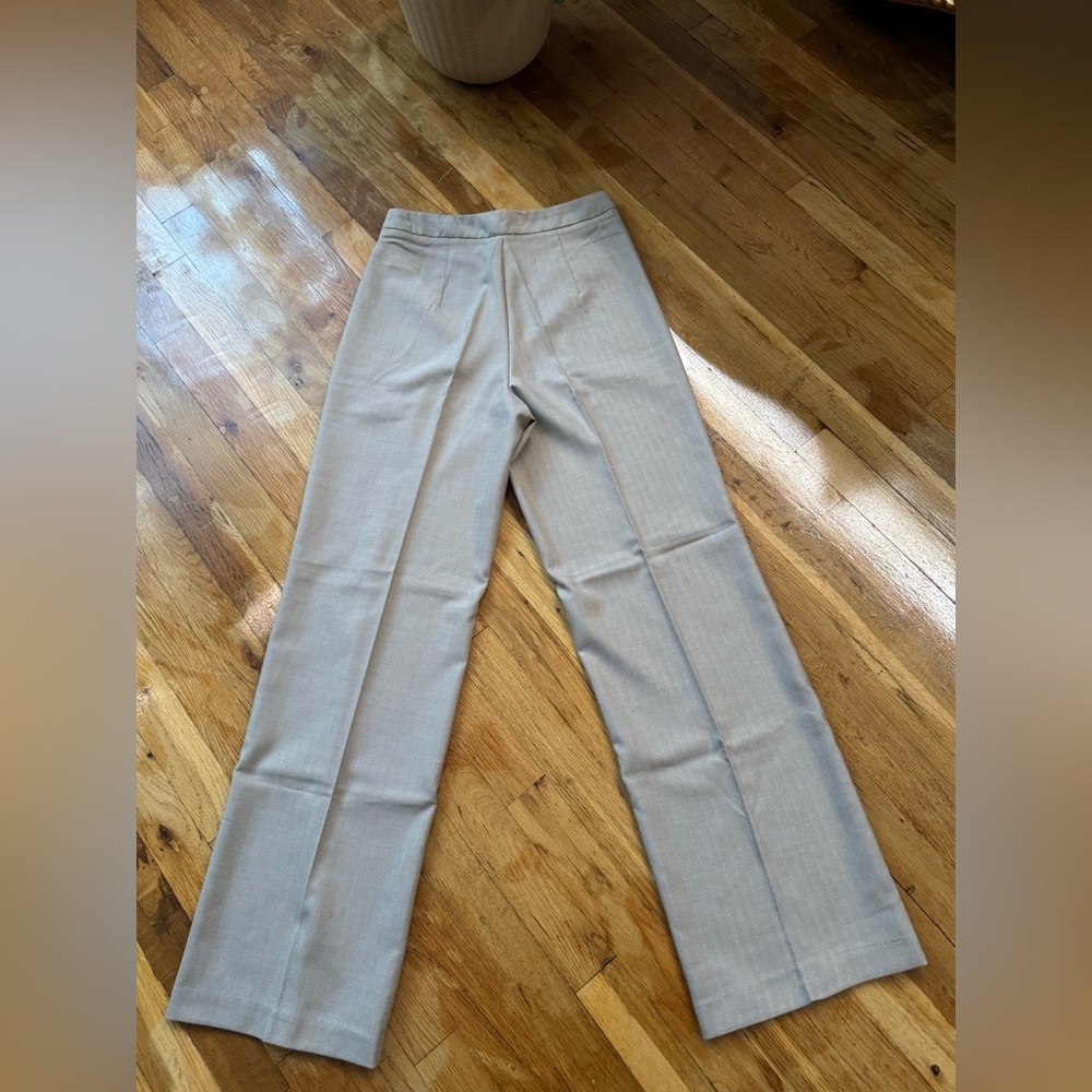 Stradivarius Women's Beige Trousers, Size 6, New With Tags - Picture 2 of 11